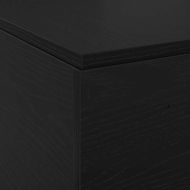 Легло с място за съхранение Черния дъб 140 x 190 cm