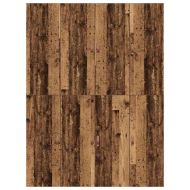 Легло с място за съхранение Старо дърво 135 x 190 cm