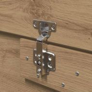 Легло с място за съхранение Дъб 135 x 190 cm Инженерно дърво