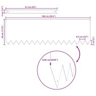 Ограда за трева 30 pcs Маслинено зелено 100 x 0.05 x 20 см