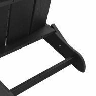 Градински мебели за отдих 2 pcs Черно 74.5 x 80.5 x 90 см