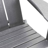 Градински мебели за отдих 2 pcs Светлосиво 74.5 x 80.5 x 90 см