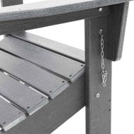 Градински мебели за отдих 2 pcs Светлосиво 74.5 x 80.5 x 90 см