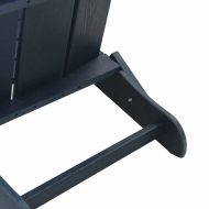 Градински мебели за отдих 3 pcs Нейви 38 x 38 x 46 см Пластмаса