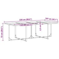 Комплект за хранене в градината 9 pcs Черно Стомана
