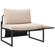 Комплект за хранене в градината 3 pcs Таупе Стомана