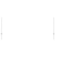 Оградни стълбове 44 pcs Сребрист 140 cm Стомана