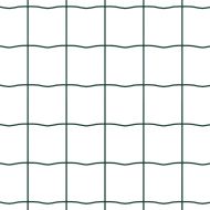 Ограда и колче Зелен 1,6 x 10 m Стомана