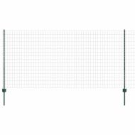 Ограда и колче Зелен 1,2 x 10 m Стомана