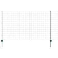 Ограда и колче Зелен 1,4 x 10 m Стомана