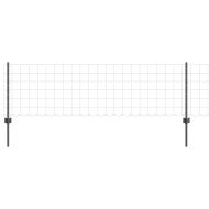 Ограда и колче Сив 0,6 x 10 м Стомана