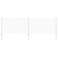 Ограда и колче Сребрист 0,8 x 25 m Стомана