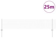 Ограда и колче Сребрист 0,4 x 25 м Стомана