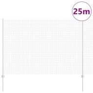 Ограда и колче Сребрист 1,5 x 25 m Стомана