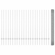 Ограда и колче Сребрист 1,4 x 50 m Стомана