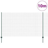 Ограда и колче Зелен 1,4 x 10 m Стомана
