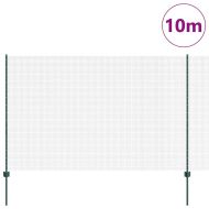 Ограда и колче Зелен 1,6 x 10 m Стомана