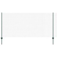 Ограда и колче Зелен 1,2 x 25 m Стомана