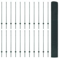 Ограда и колче Зелен 1,2 x 50 m Стомана
