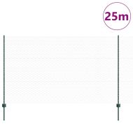 Ограда и колче Зелен 1,4 x 10 m Стомана