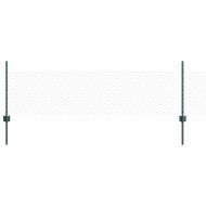 Ограда и колче Зелен 0,5 x 25 м Стомана