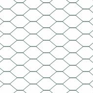 Ограда и колче Зелен 1,2 x 25 m Стомана