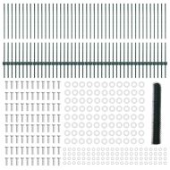 Ограда и колче Зелен 1 x 100 m Стомана
