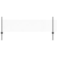 Ограда и колче Сив 0,5 x 10 м Стомана