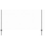 Ограда и колче Сив 1,2 x 10 m Стомана