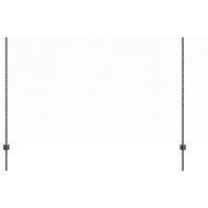 Ограда и колче Сив 1,4 x 25 m Стомана