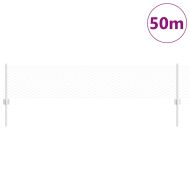 Ограда и колче Сив 0,4 x 50 м Стомана