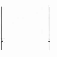 Ограда и колче Сив 1,5 x 100 м Стомана