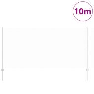 Ограда и колче Сребрист 1,2 x 10 m Стомана