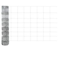 Ограда и колче Сребрист 0,8 x 25 m Стомана