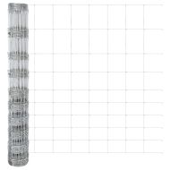 Ограда и колче Сребрист 1,2 x 25 m Стомана