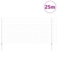 Ограда и колче Сребрист 1,2 x 25 m Стомана