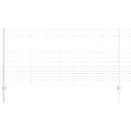 Ограда и колче Сребрист 1,2 x 25 m Стомана