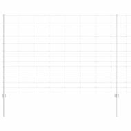 Ограда и колче Сребрист 1,5 x 25 m Стомана