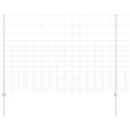 Ограда и колче Сребрист 1,5 x 25 m Стомана