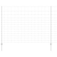 Ограда и колче Сребрист 1,6 x 25 m Стомана
