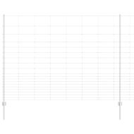 Ограда и колче Сребрист 1,6 x 25 m Стомана