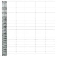 Ограда и колче Сребрист 1,6 x 25 m Стомана