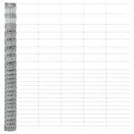 Ограда и колче Сребрист 1,6 x 25 m Стомана