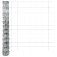 Ограда и колче Сребрист 1,2 x 50 m Стомана