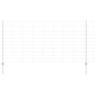 Ограда и колче Сребрист 1,2 x 50 m Стомана