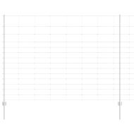 Ограда и колче Сребрист 1,6 x 50 m Стомана