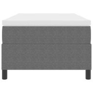 Легло с пружинирана основа Светлосив и бял 90 x 190 cm