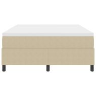 Легло с пружинирана основа Светлосив и бял 160 x 200 cm