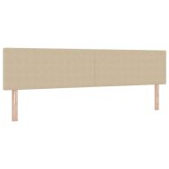 Легло с пружинирана основа Светлосив и бял 200 x 200 cm