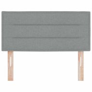 LED глава С LED лентисти светлини Светлосиво 100 cm текстил